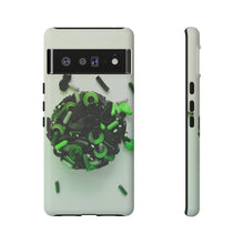 Lade das Bild in den Galerie-Viewer, Google Pixel 6 Pro Matte Green Kiss Gummi Hard Phone Case
