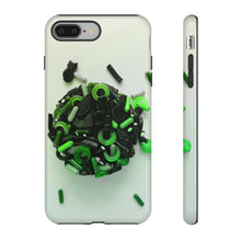 Lade das Bild in den Galerie-Viewer, iPhone 8 Plus Glossy Green Kiss Gummi Hard Phone Case
