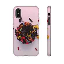 Lade das Bild in den Galerie-Viewer, iPhone X Matte Sweets Gummi Hard Phone Case

