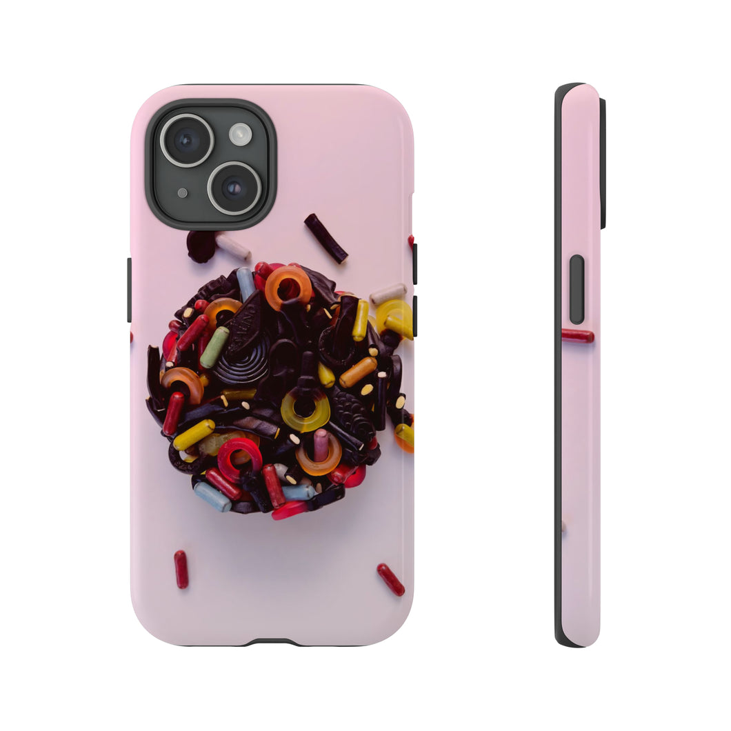 iPhone 15 Glossy Sweets Gummi Hard Phone Case