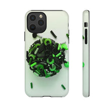 Lade das Bild in den Galerie-Viewer, iPhone 11 Pro Glossy Green Kiss Gummi Hard Phone Case

