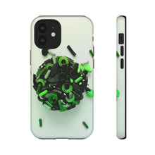 Lade das Bild in den Galerie-Viewer, iPhone 12 Mini Glossy Green Kiss Gummi Hard Phone Case
