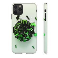 Lade das Bild in den Galerie-Viewer, iPhone 11 Pro Max Matte Green Kiss Gummi Hard Phone Case
