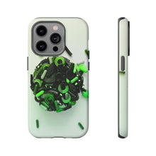 Lade das Bild in den Galerie-Viewer, iPhone 14 Pro Matte Green Kiss Gummi Hard Phone Case
