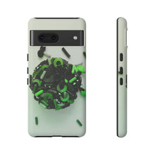 Lade das Bild in den Galerie-Viewer, Google Pixel 7 Matte Green Kiss Gummi Hard Phone Case
