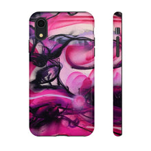 Lade das Bild in den Galerie-Viewer, iPhone XR Glossy Magical Pink Hard Phone Case
